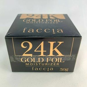 24k Gold Foil Moisturizer Faccia 50g - Brand New in plastic wrap
